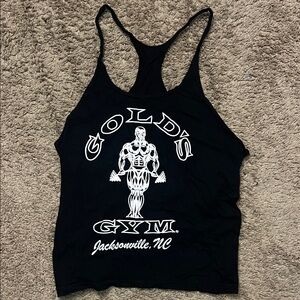 Gold's Gym Black Tank Top for Men